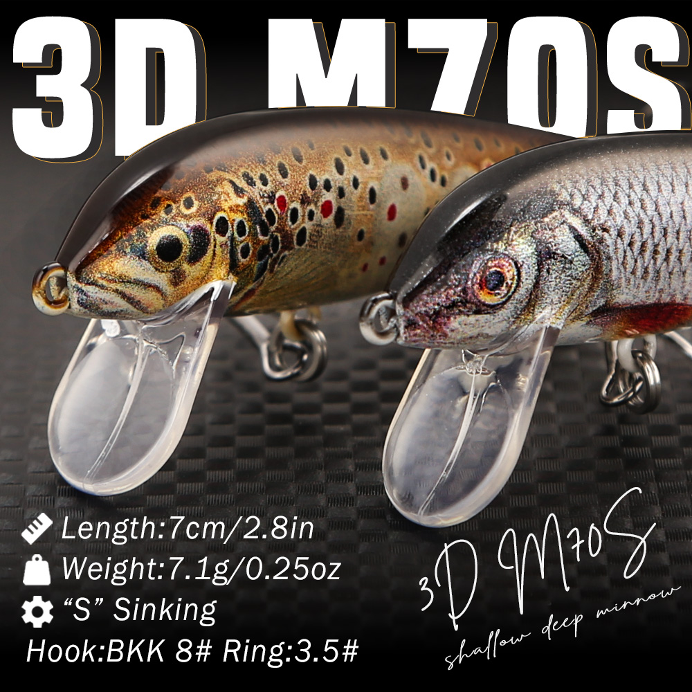 B&U Fishing Lures Sinking Minn - مراجعة Fishing Hook Treble وسعره