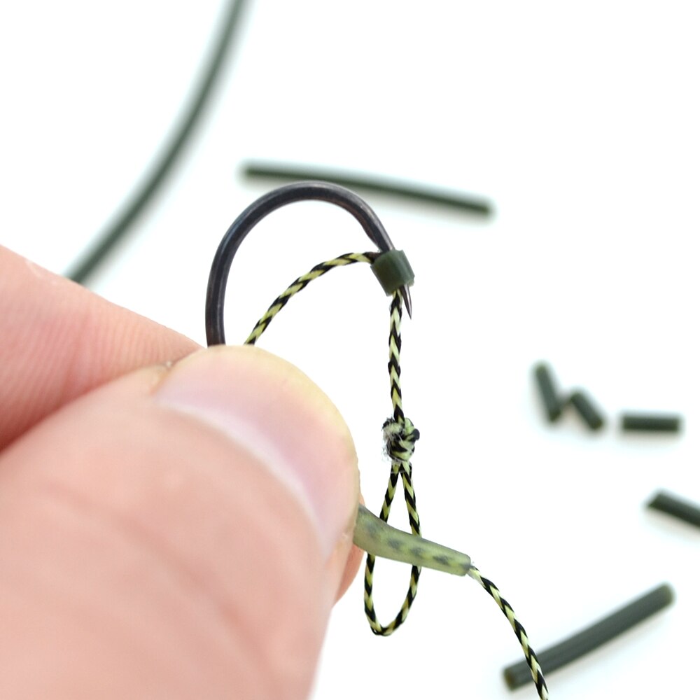 Carp Fishing Silicone Tube For - مراجعة Fishing Hook Size وسعره