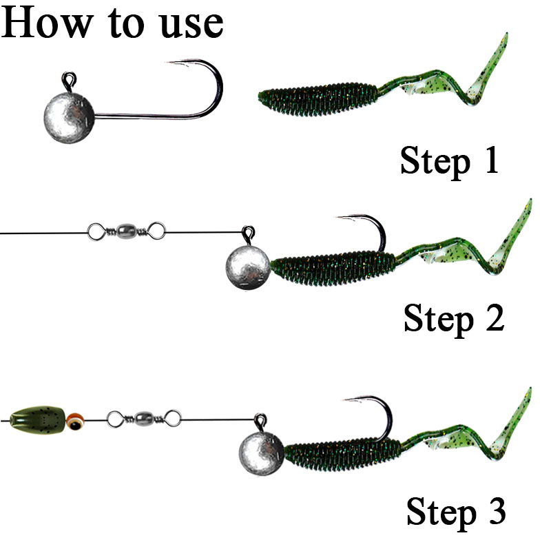 10pcs/lot Jig Head Fishing Hoo - مراجعة Fishing Hook Barbless وسعره
