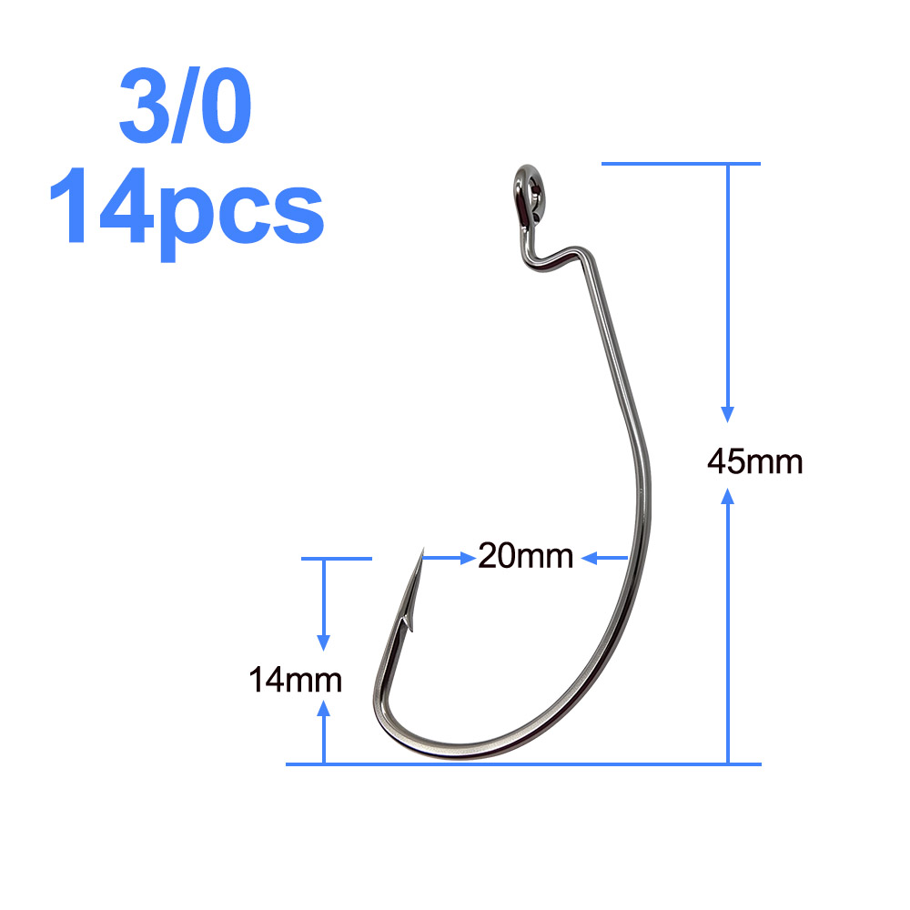 ESFISHING Offset Hook Carbon S - مراجعة Fishing Hook Offset وسعره