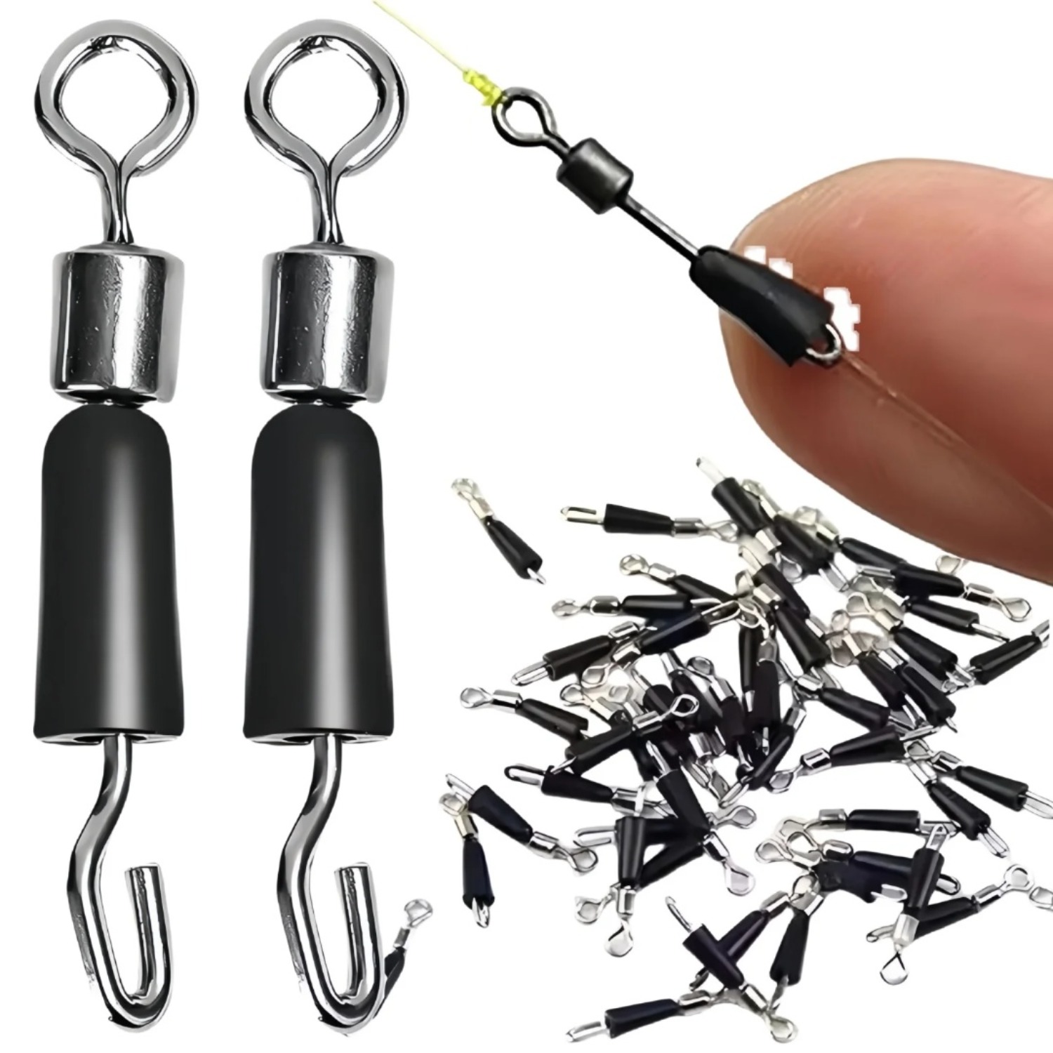 50pcs Carp Fishing Quick Chang - مراجعة Fishing Hook Jig وسعره