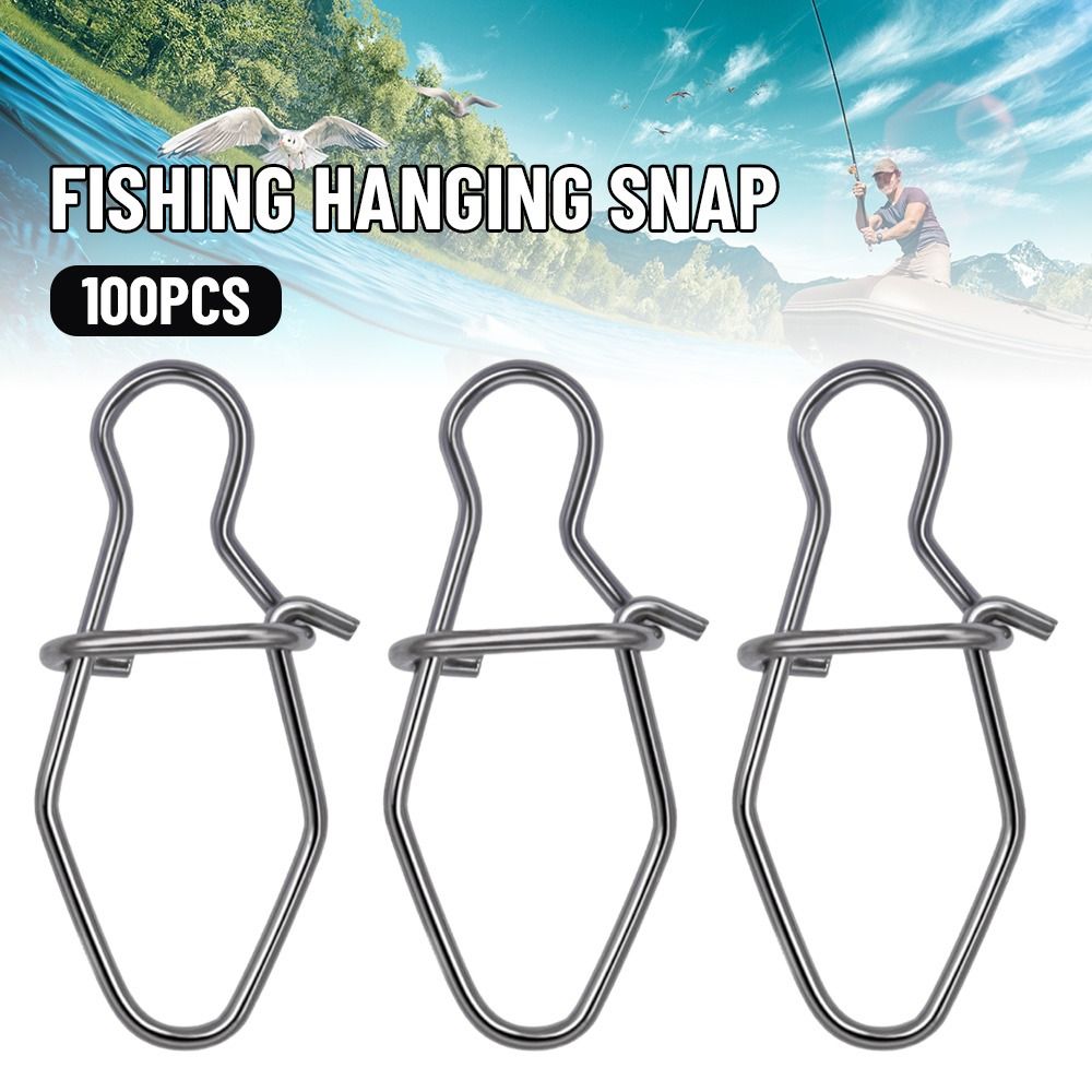 100pcs/lot nice Snap Fishing B - مراجعة Fishing Hook Box وسعره