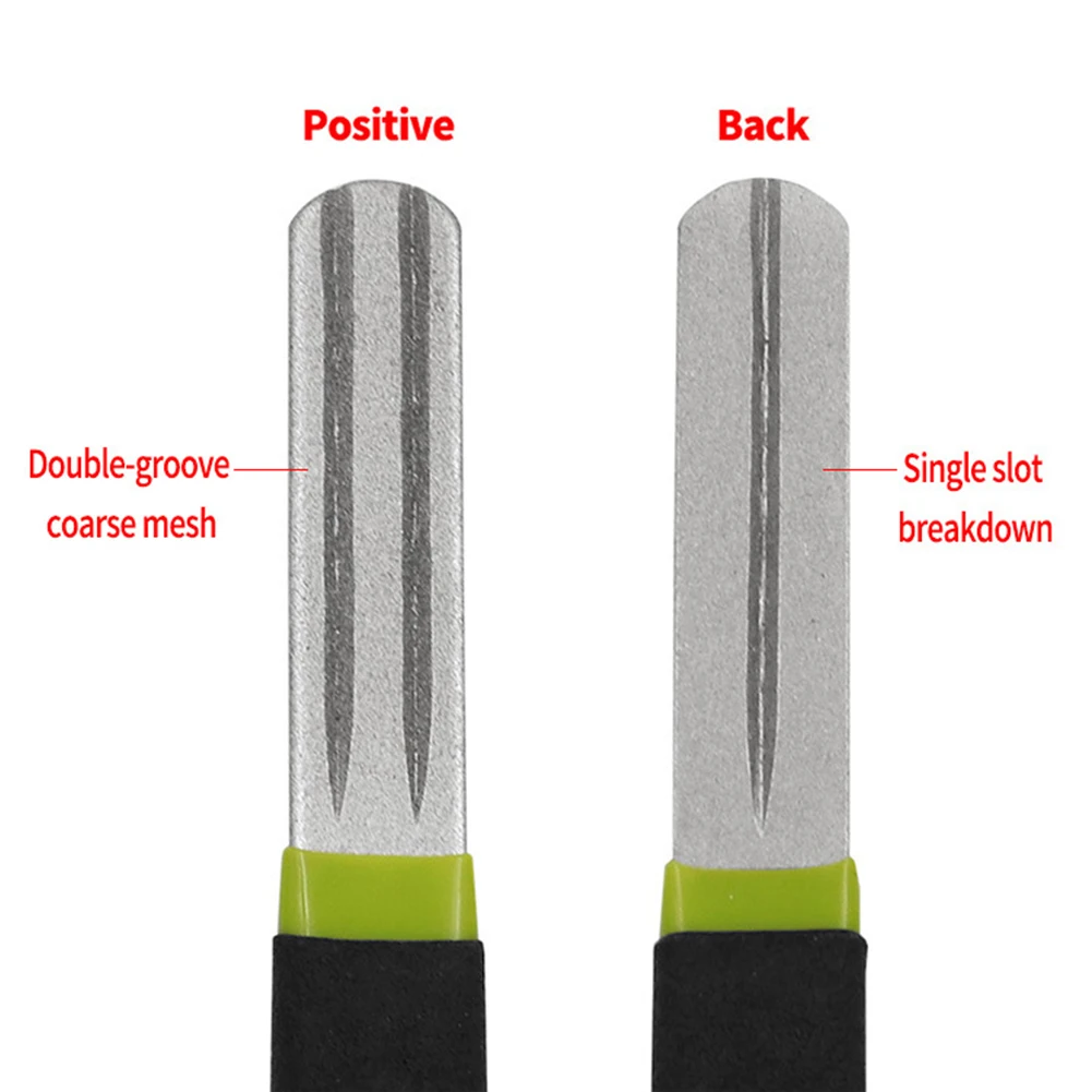 Double Side Hook Hone Fishing  - مراجعة Fishing Hook Sharpener وسعره