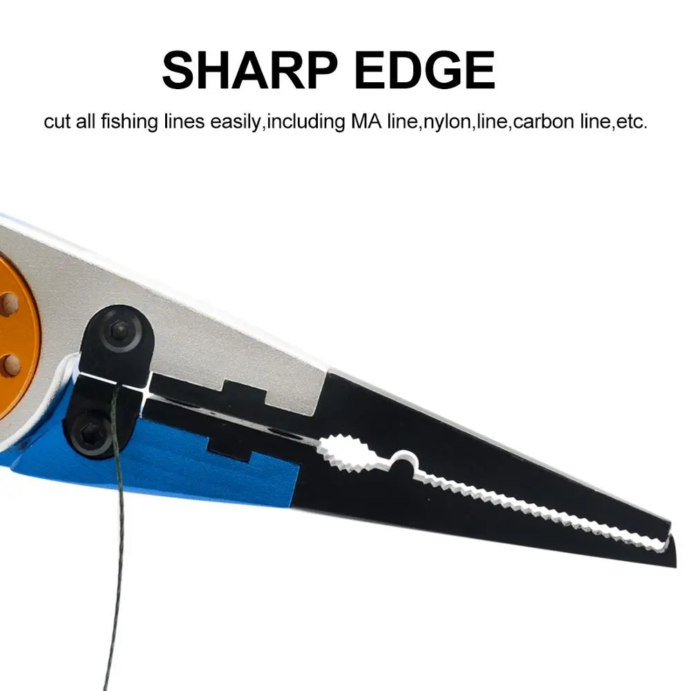 Fishing Pliers Line Cutter Mul - مراجعة Fishing Hook Sharpener وسعره