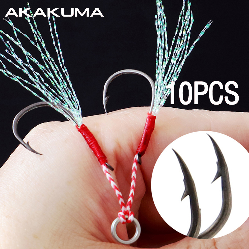 10Pcs Fishing Hooks Single Hoo - مراجعة Fishing Hook Assortment وسعره