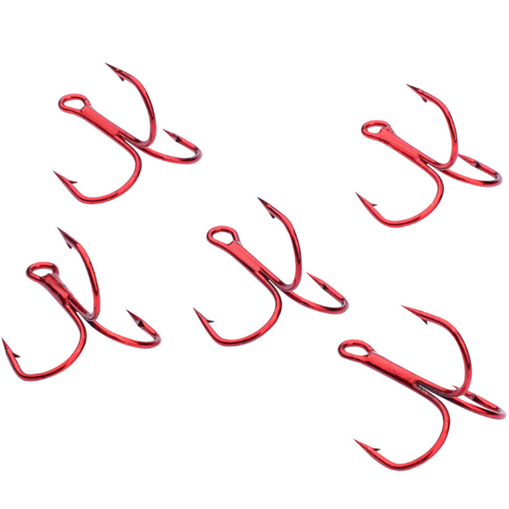 20pcs/lot Red 2/4/6/8/10# Fish - مراجعة Fishing Hook Offset وسعره