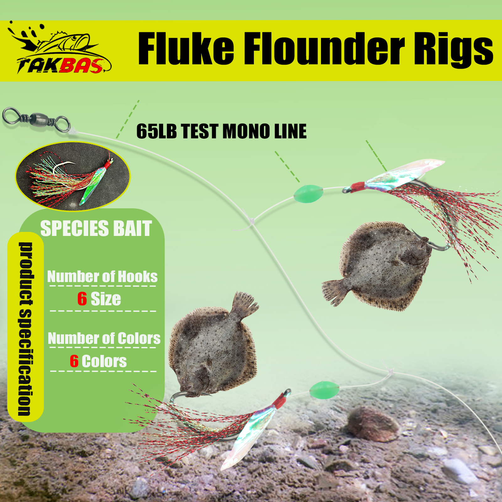 6pcs Snapper Tackle Flasher Ri - مراجعة Fishing Hook Circle وسعره