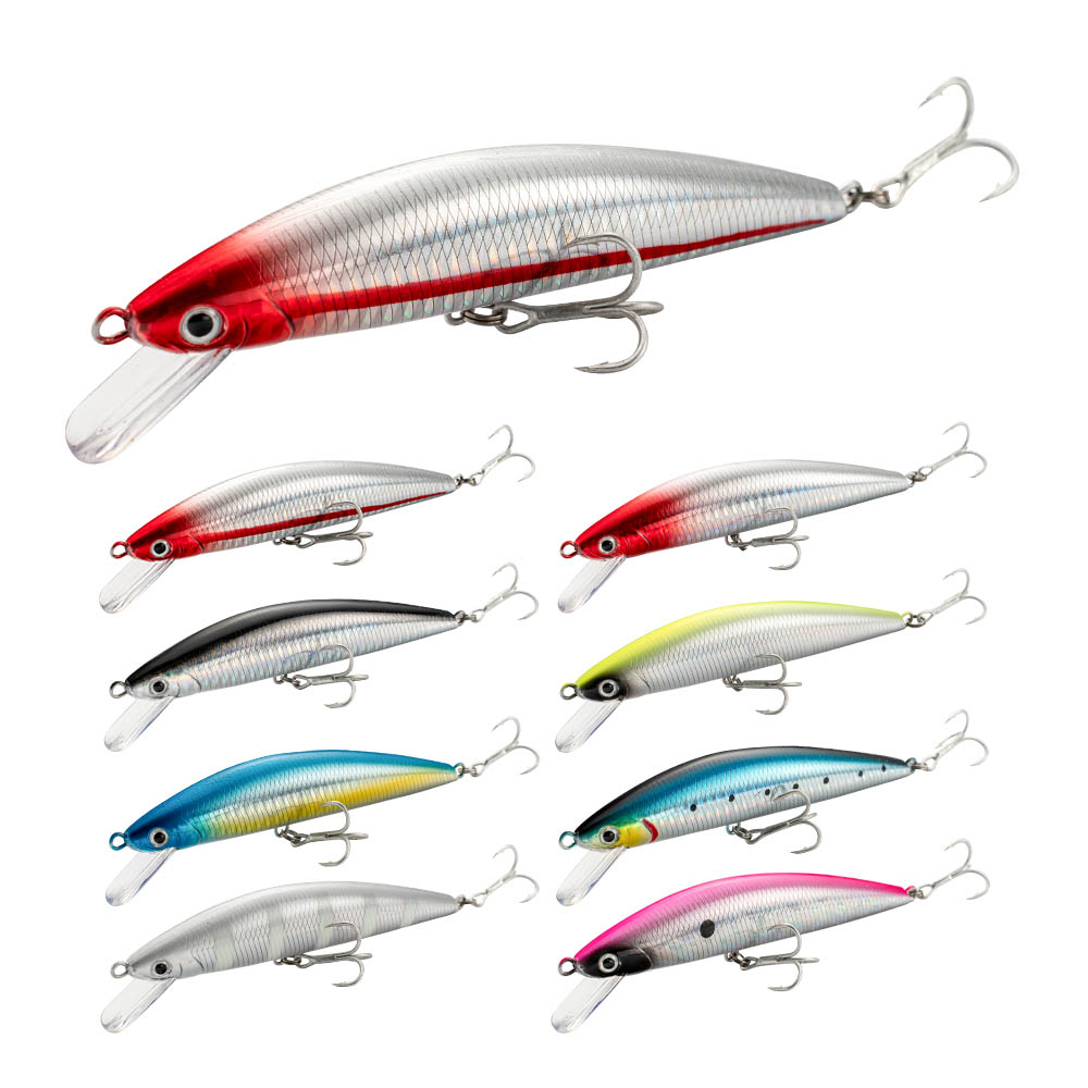 Fishing Lure Sinking Minnow 13 - مراجعة Fishing Hook Treble وسعره