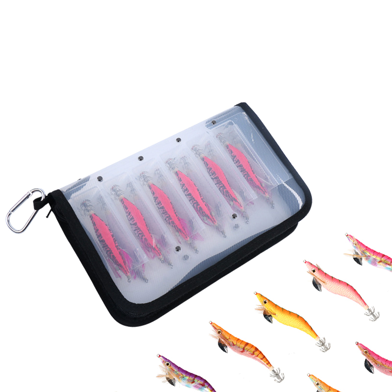 Plastic Transparent Visual Squ - مراجعة Fishing Hook Jig وسعره