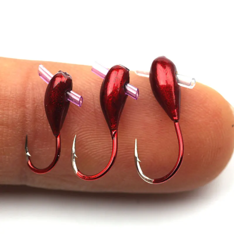 10/20PCS Winter Ice Fishing Ho - مراجعة Fishing Hook Assortment وسعره