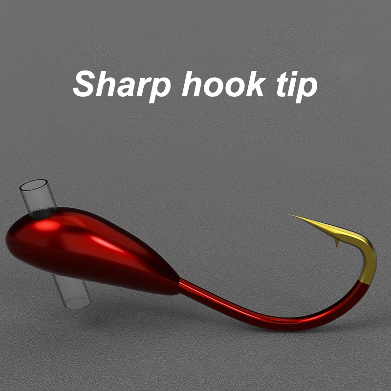 10/20PCS Winter Ice Fishing Ho - مراجعة Fishing Hook Assortment وسعره