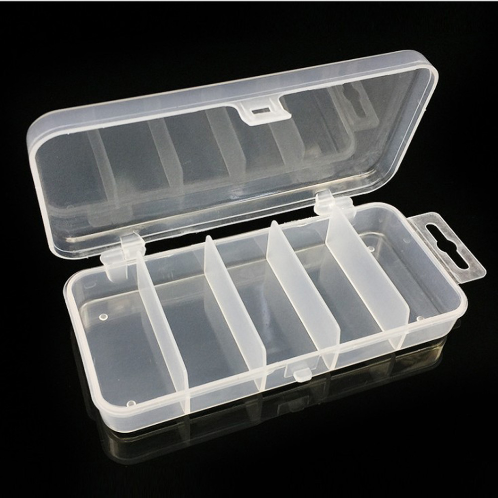 1pcs Transparent Plastic Stora - مراجعة Fishing Hook Box وسعره