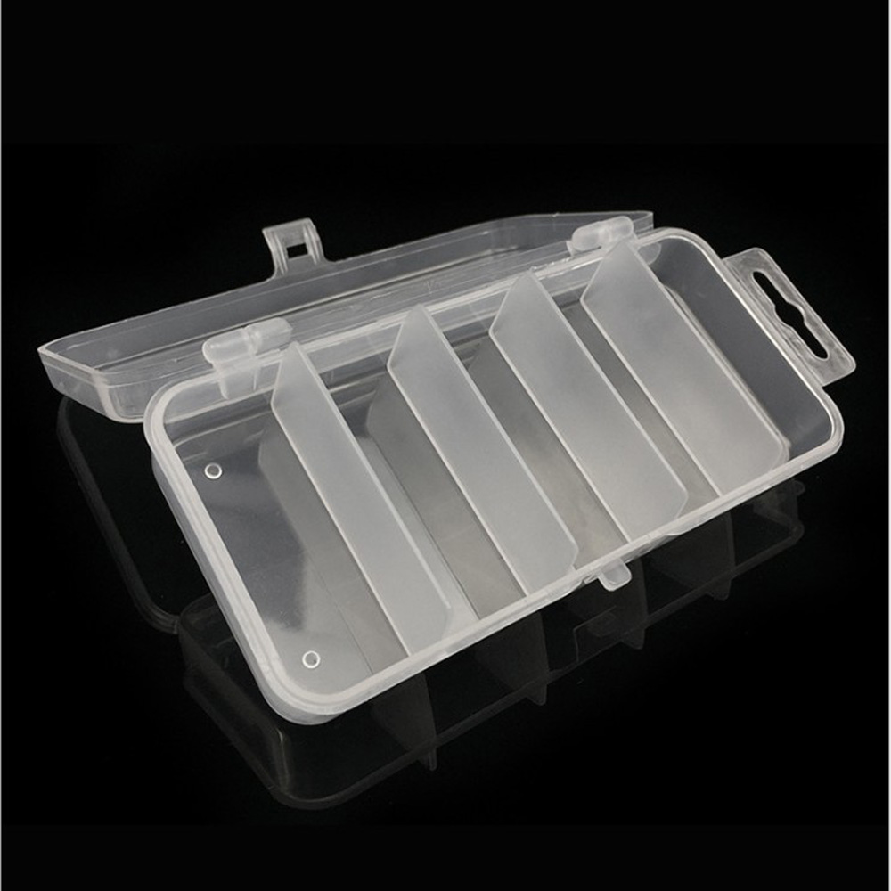 1pcs Transparent Plastic Stora - مراجعة Fishing Hook Box وسعره