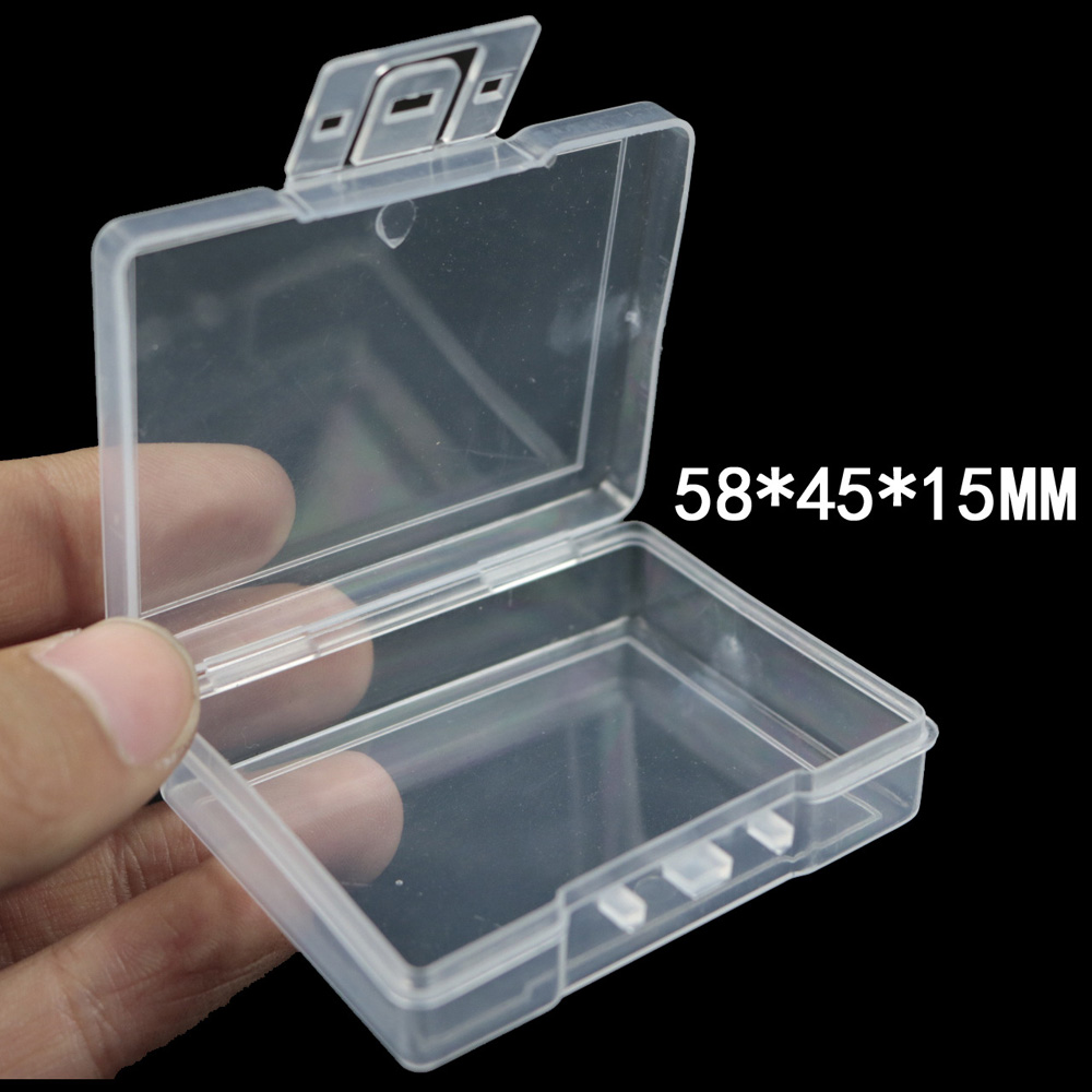 1pcs Transparent Plastic Stora - مراجعة Fishing Hook Box وسعره