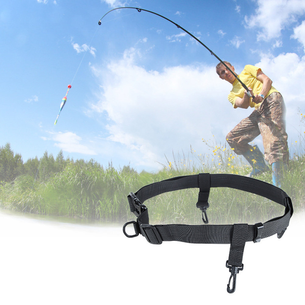 2Pcs Fishing Waist Belt Adjust - مراجعة Fishing Hook وسعره
