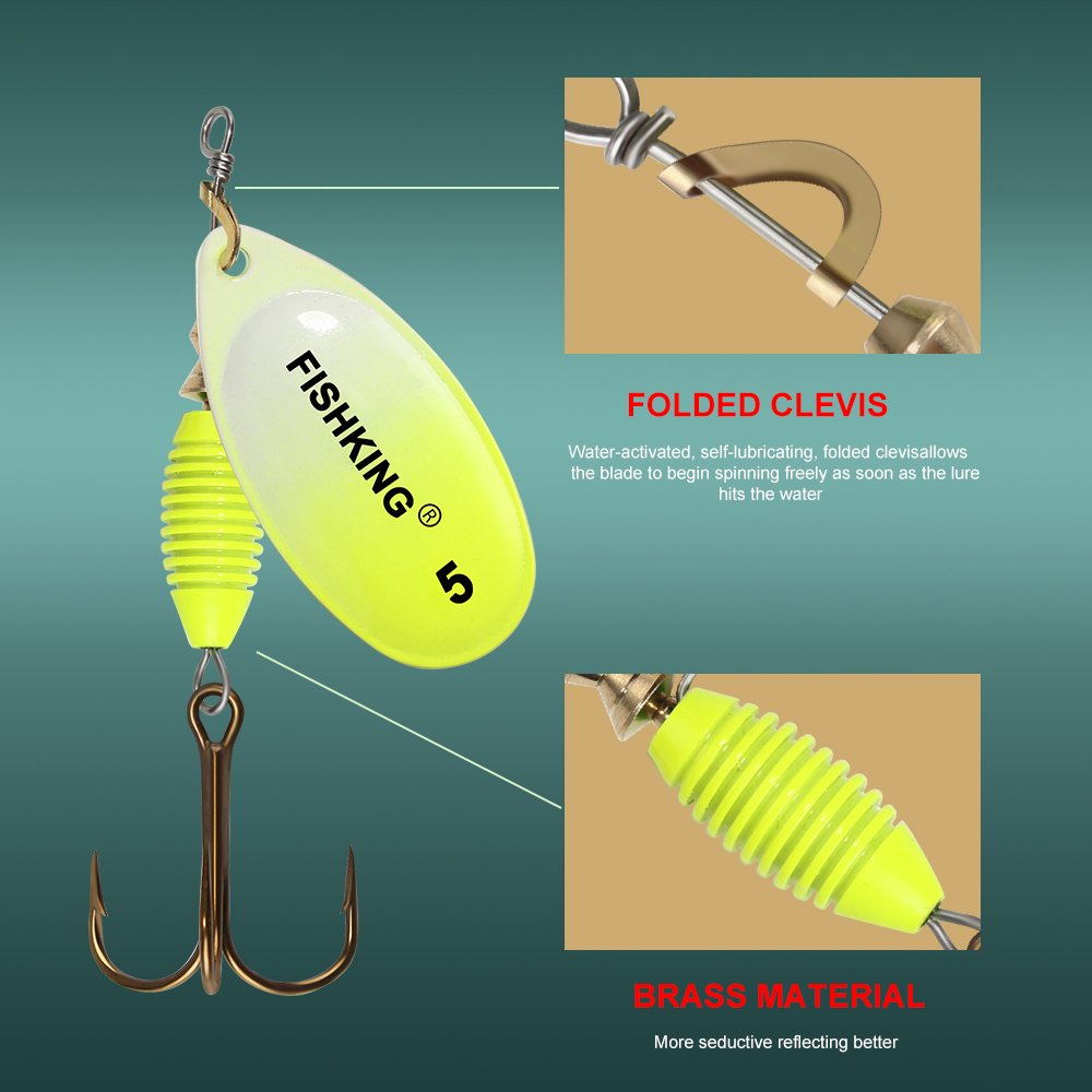 Metal Fishing Lure 4g 4.8g 7g  - مراجعة Fishing Hook Treble وسعره