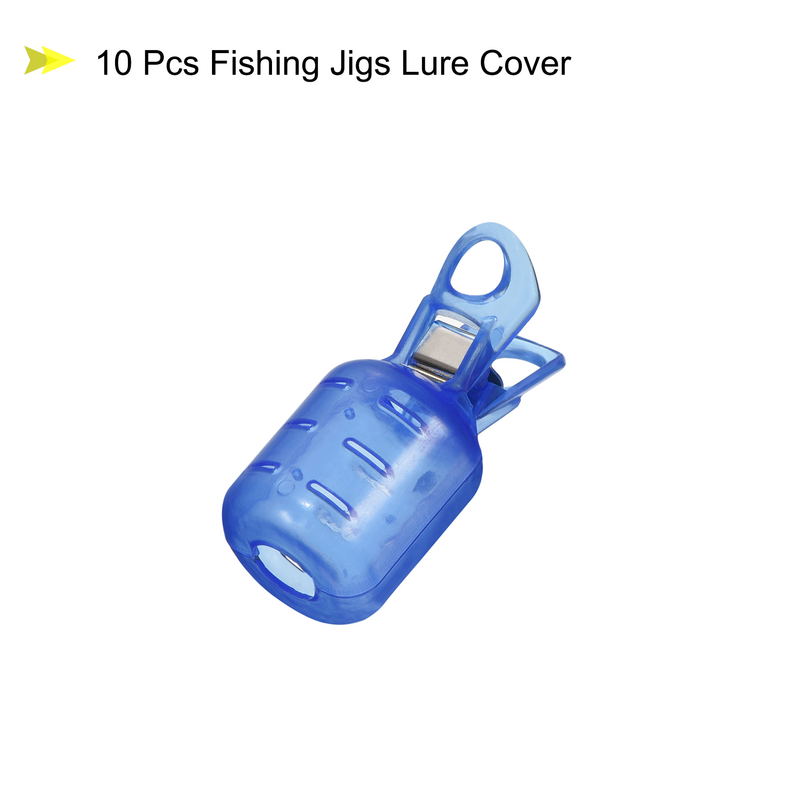 10pcs Small Size Squid Jig Hoo - مراجعة Fishing Hook Box وسعره