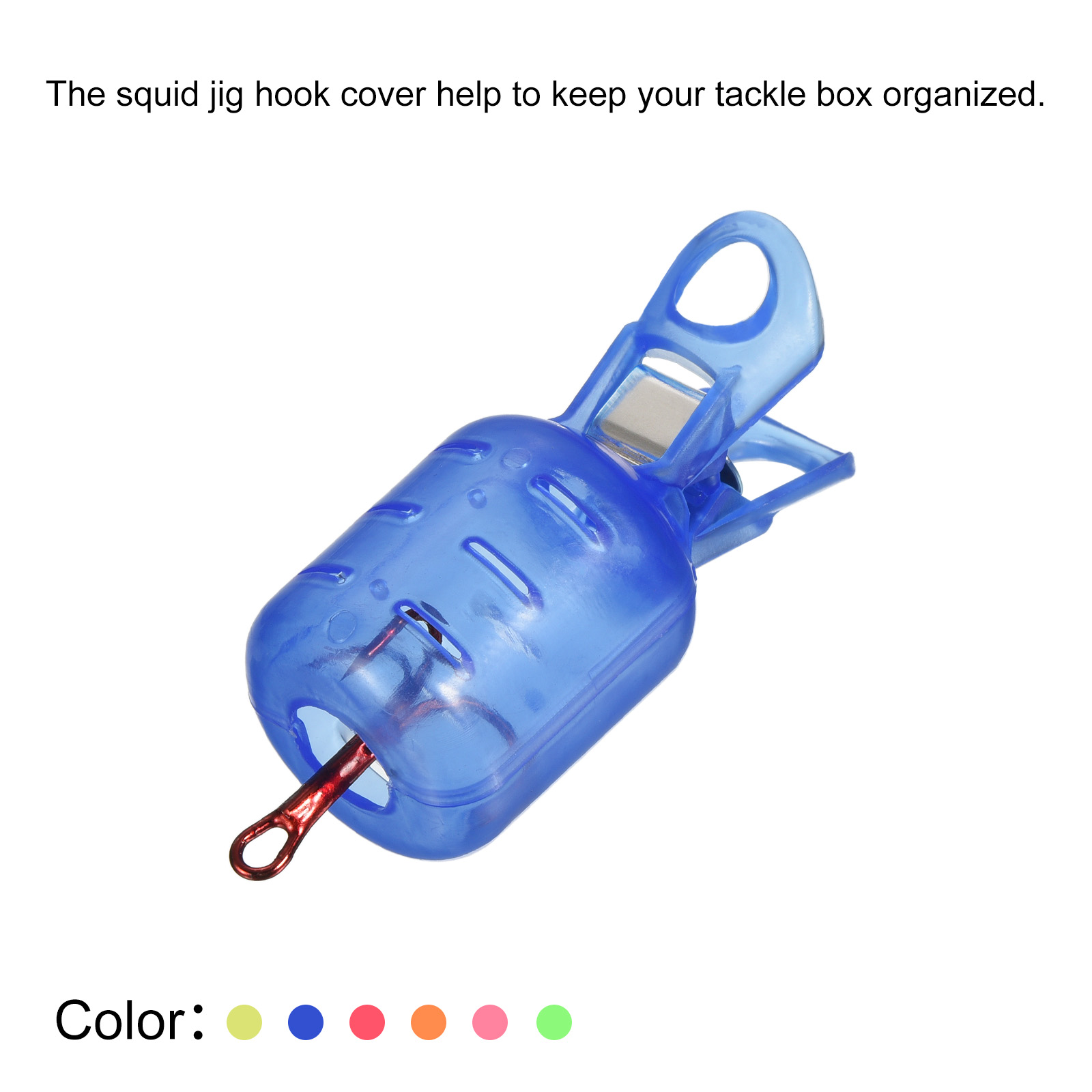 10pcs Small Size Squid Jig Hoo - مراجعة Fishing Hook Box وسعره