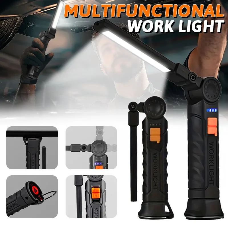 Rechargeable Magnetic Work Lig - مراجعة Fishing Hook وسعره