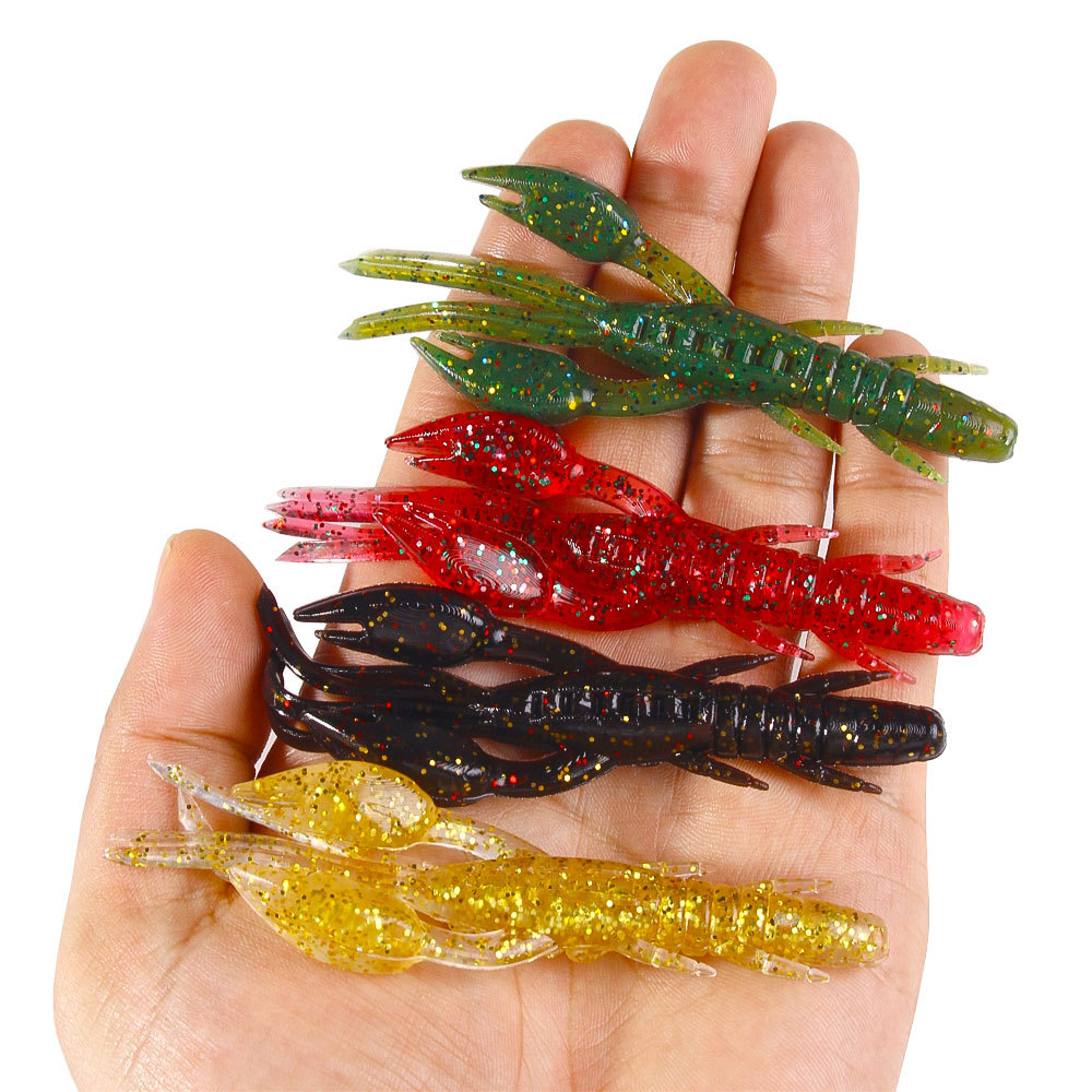 Floating Soft Worm Frog Lure H - مراجعة Fishing Hook Weedless وسعره
