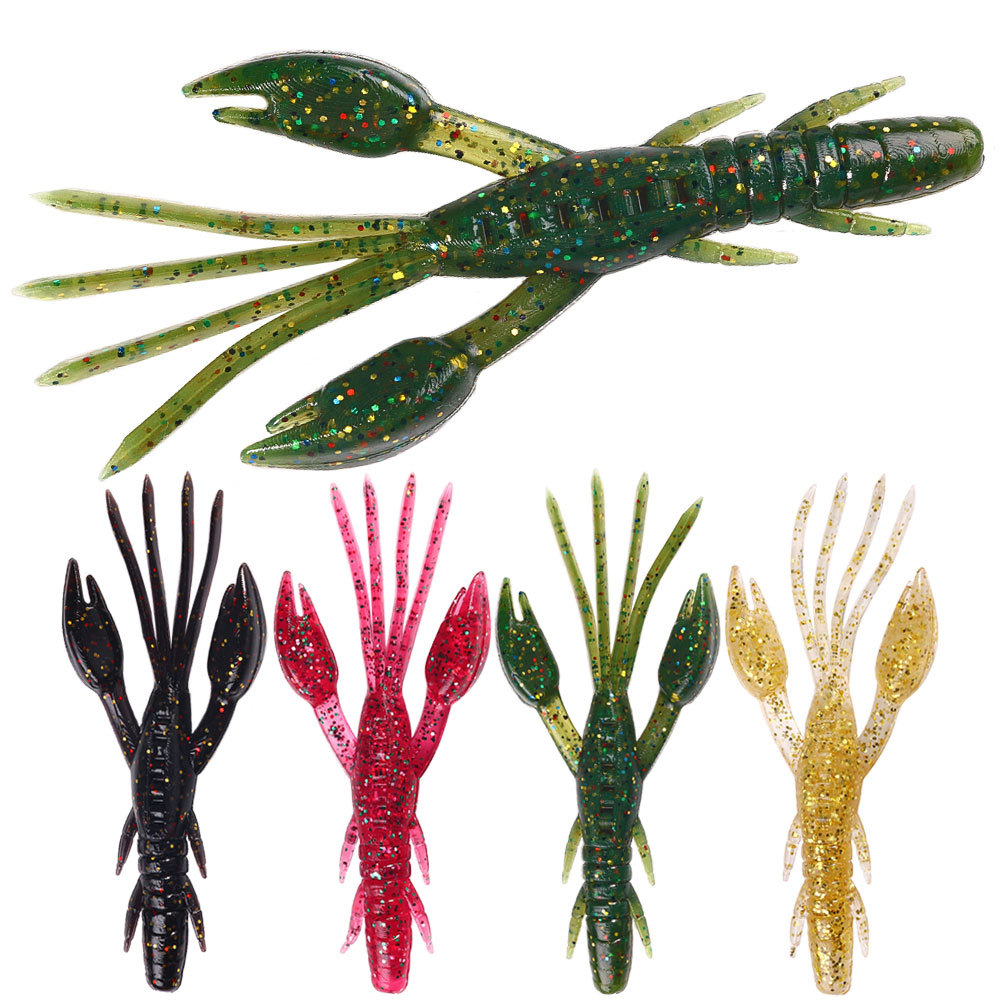 Floating Soft Worm Frog Lure H - مراجعة Fishing Hook Weedless وسعره