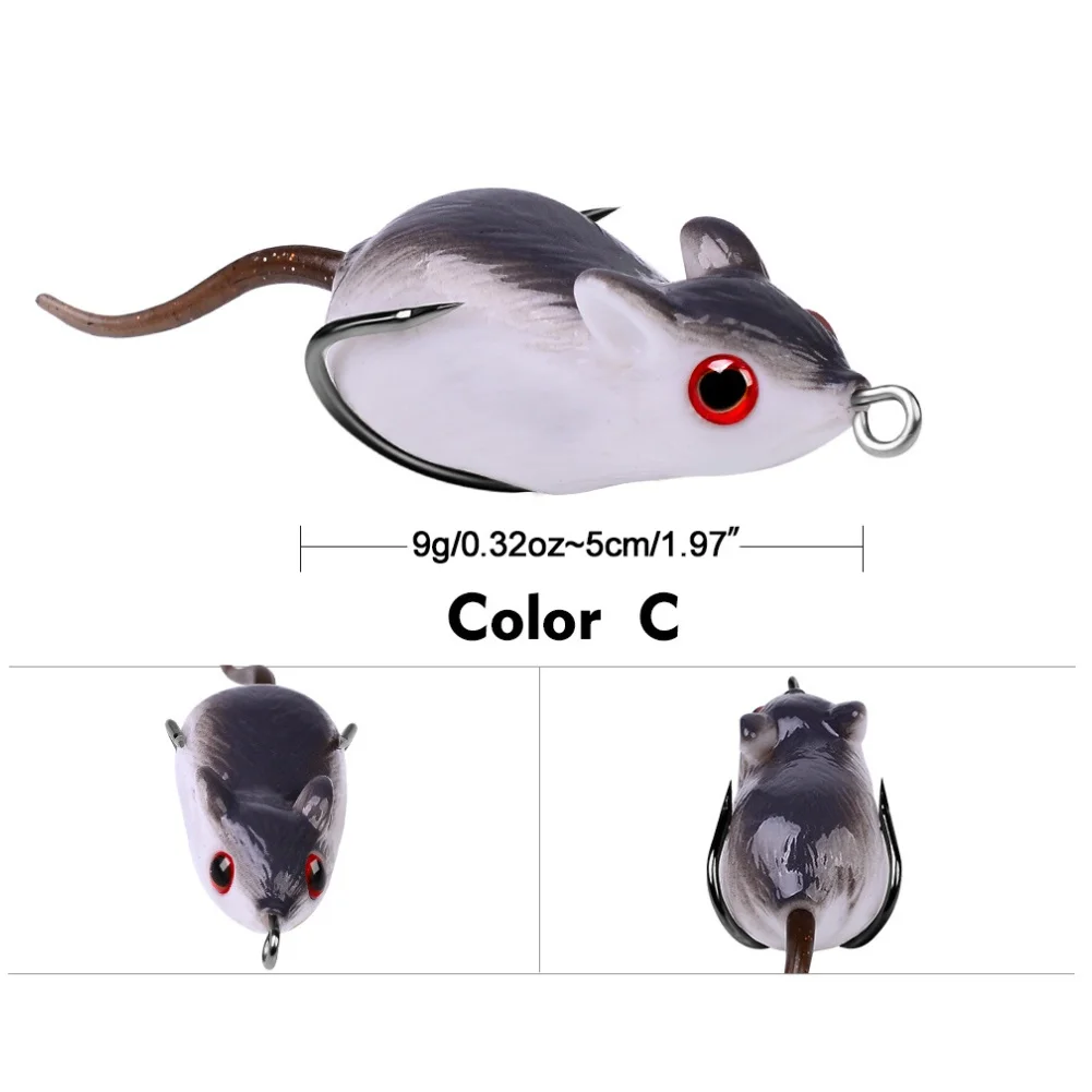 Soft Amphibian Fishing Lure wi - مراجعة Fishing Hook Weedless وسعره