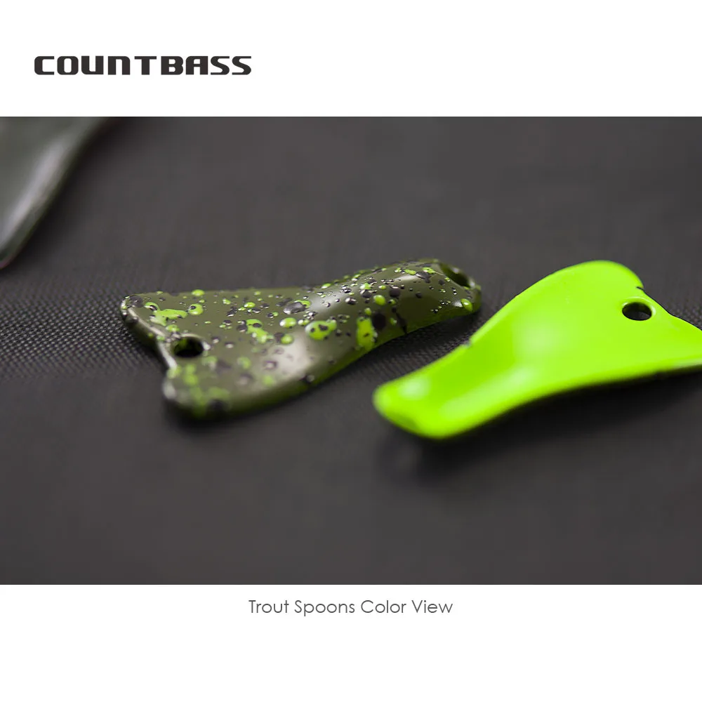 COUNTBASS 5/64oz 2g Casting Sp - مراجعة Fishing Hook Barbless وسعره