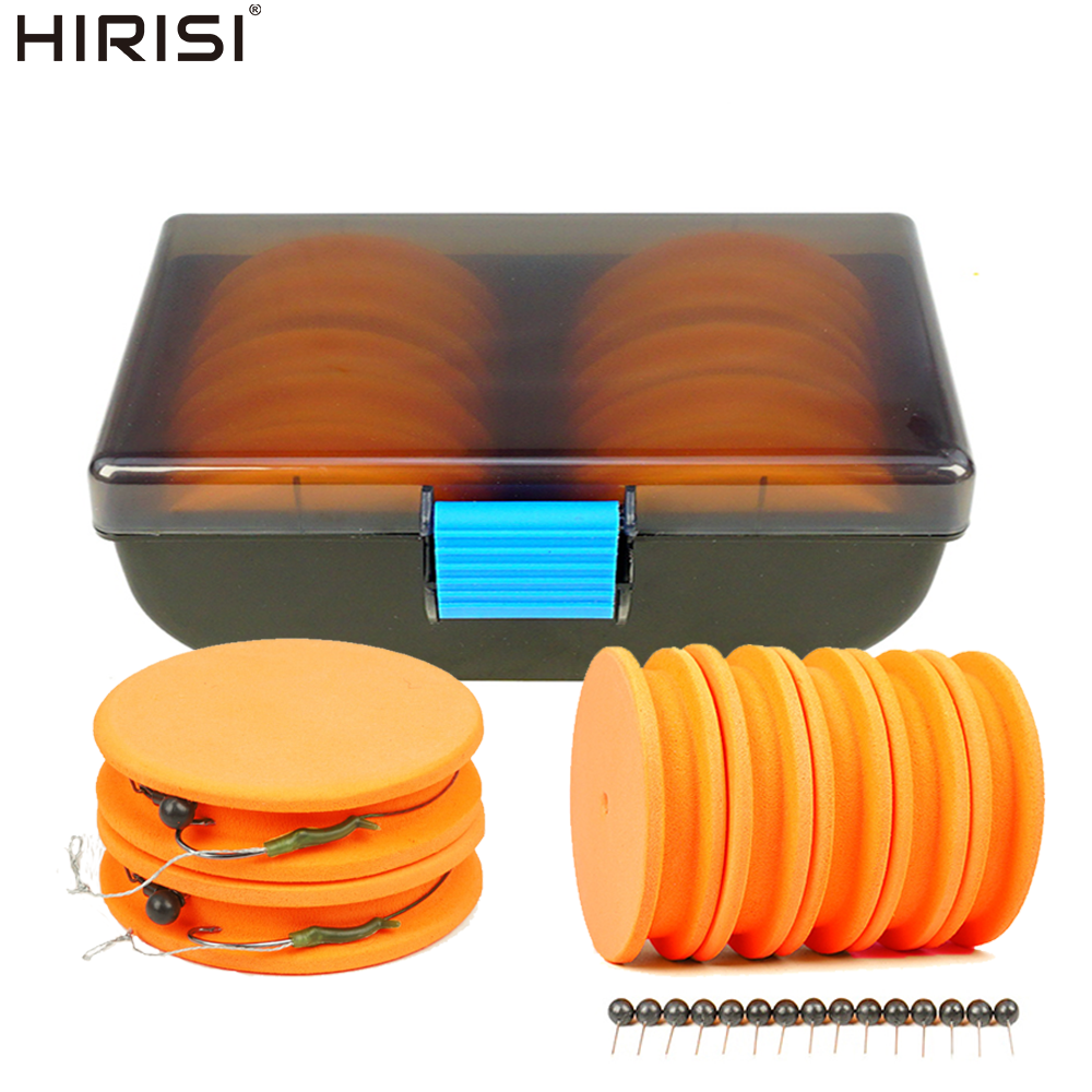 HIRISI 10Pcs/Box EVA Foam Fish - مراجعة Fishing Hook Box وسعره