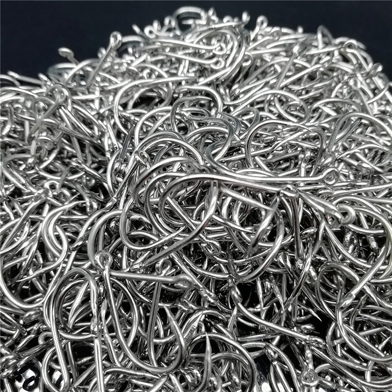 200Pcs Fishing Hooks Eyed Circ - مراجعة Fishing Hook Circle وسعره