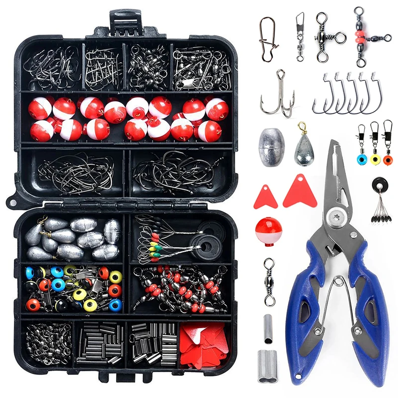 263pcs Outdoor Fishing Accesso - مراجعة Fishing Hook Box وسعره