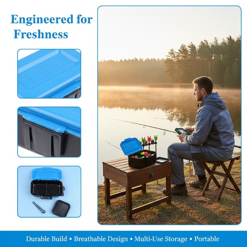 Portable Fishing Lure Box Case - مراجعة Fishing Hook Box وسعره
