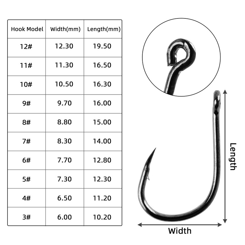 70Pcs/box Fishing Hooks Set Ki - مراجعة Fishing Hook Circle وسعره