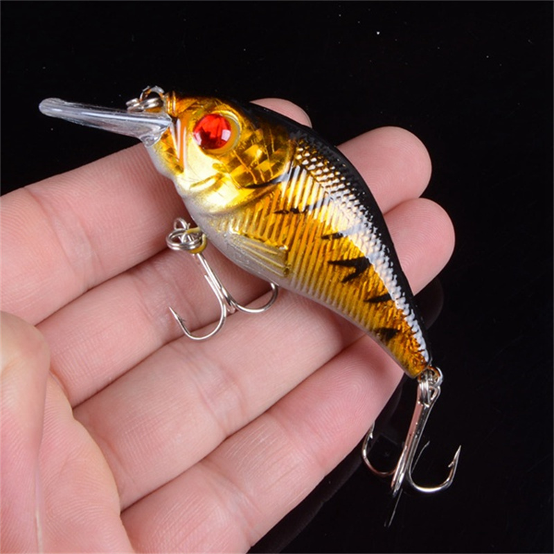 3D Eyes 7.5cm 10.2g Hard VIB L - مراجعة Fishing Hook Treble وسعره