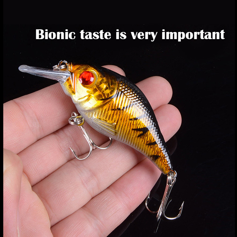 3D Eyes 7.5cm 10.2g Hard VIB L - مراجعة Fishing Hook Treble وسعره