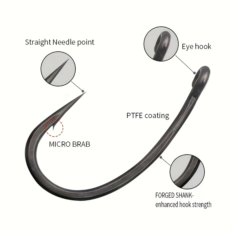 6pcs Ready Made Blow Back Hair - مراجعة Fishing Hook Size وسعره