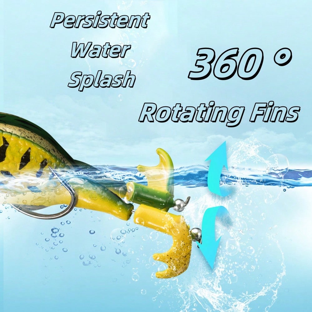 5pcs Water Soft Frog Bass Fish - مراجعة Fishing Hook Weedless وسعره
