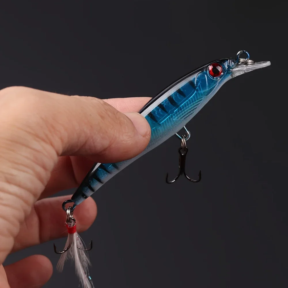 5pcs/box Laser 3D Eyes Bionic  - مراجعة Fishing Hook وسعره