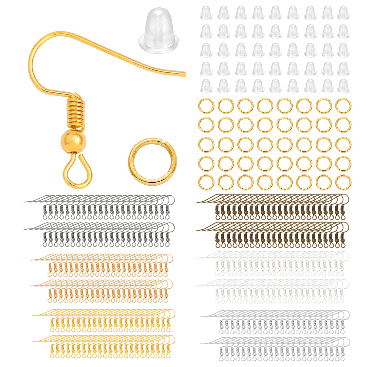 100-300pcs/Lot Hypoallergenic  - مراجعة Fishing Hook Assortment وسعره