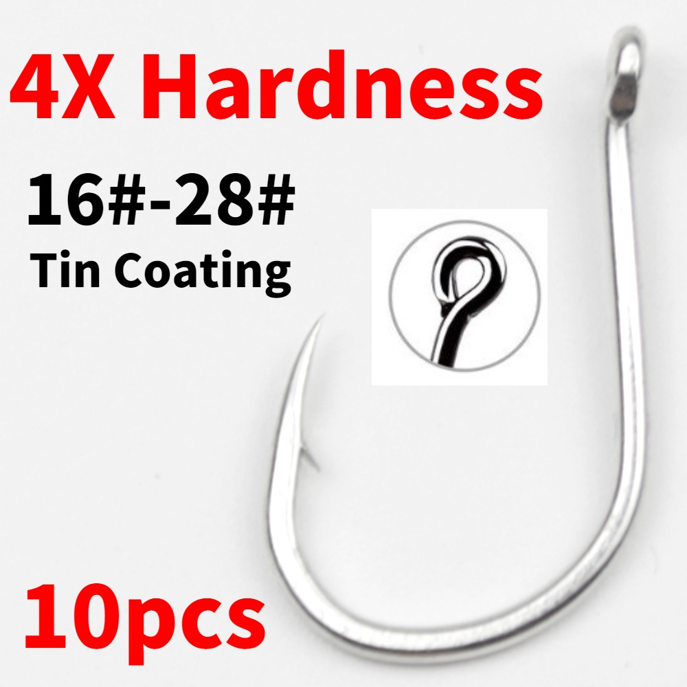 For Big Fish Barbed Fishing Ho - مراجعة Fishing Hook Circle وسعره