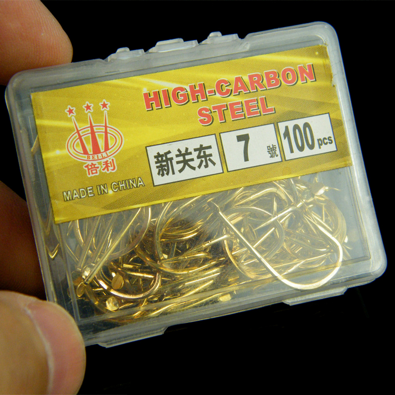 100 Pieces Shinkanto Barbless  - مراجعة Fishing Hook Size وسعره