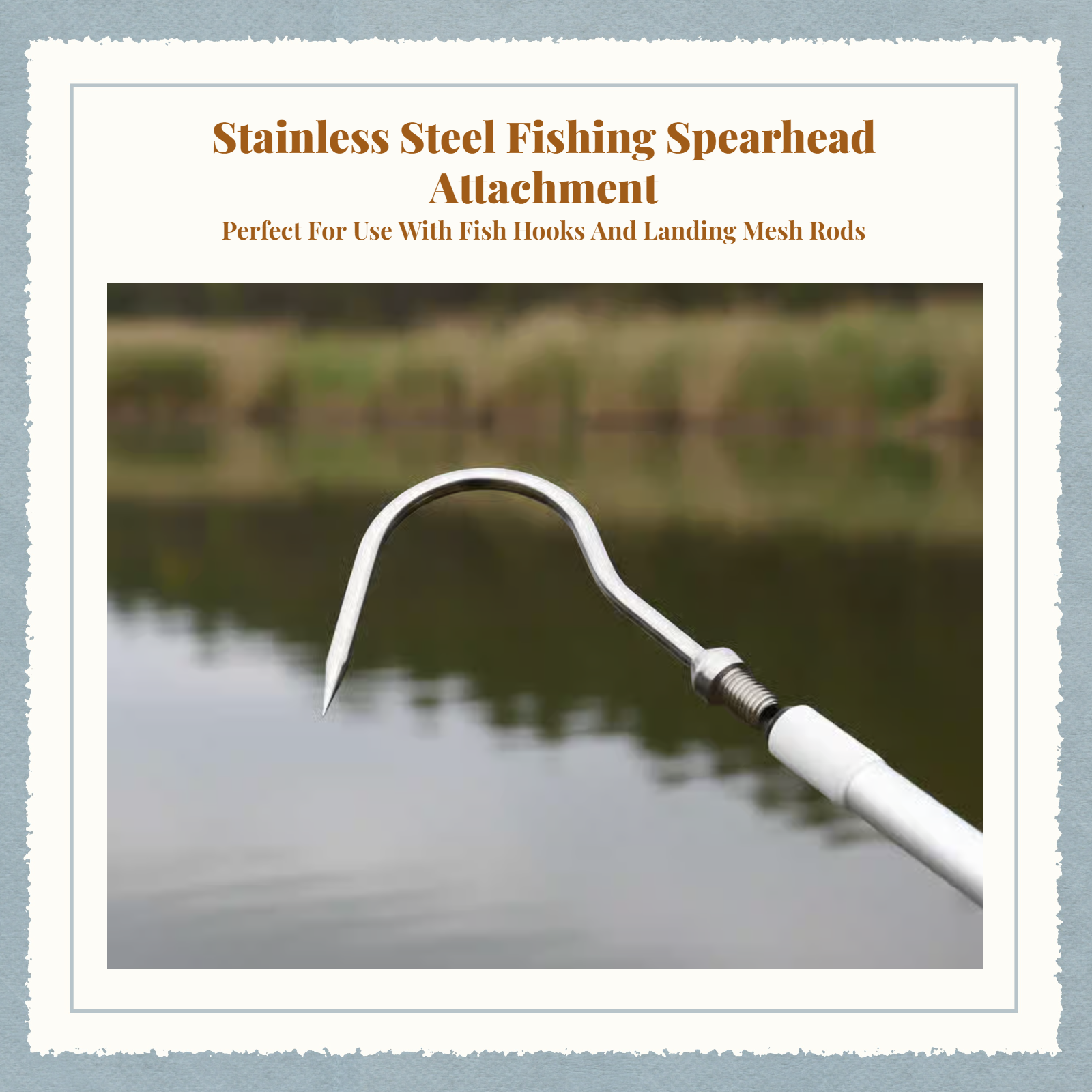 Fishing Sickle Head Stainless  - مراجعة Fishing Hook وسعره
