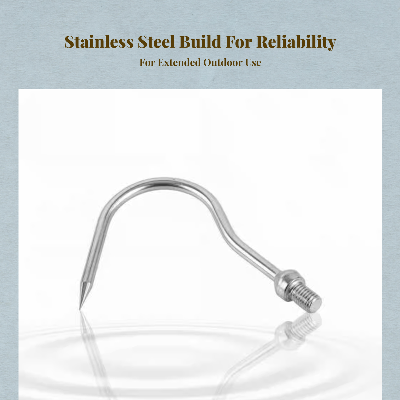 Fishing Sickle Head Stainless  - مراجعة Fishing Hook وسعره