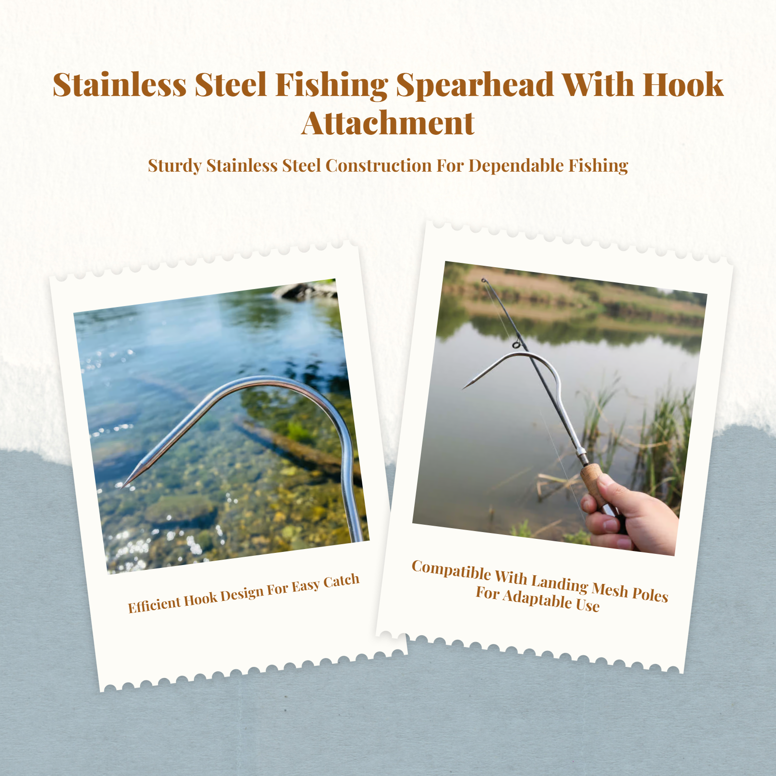 Fishing Sickle Head Stainless  - مراجعة Fishing Hook وسعره