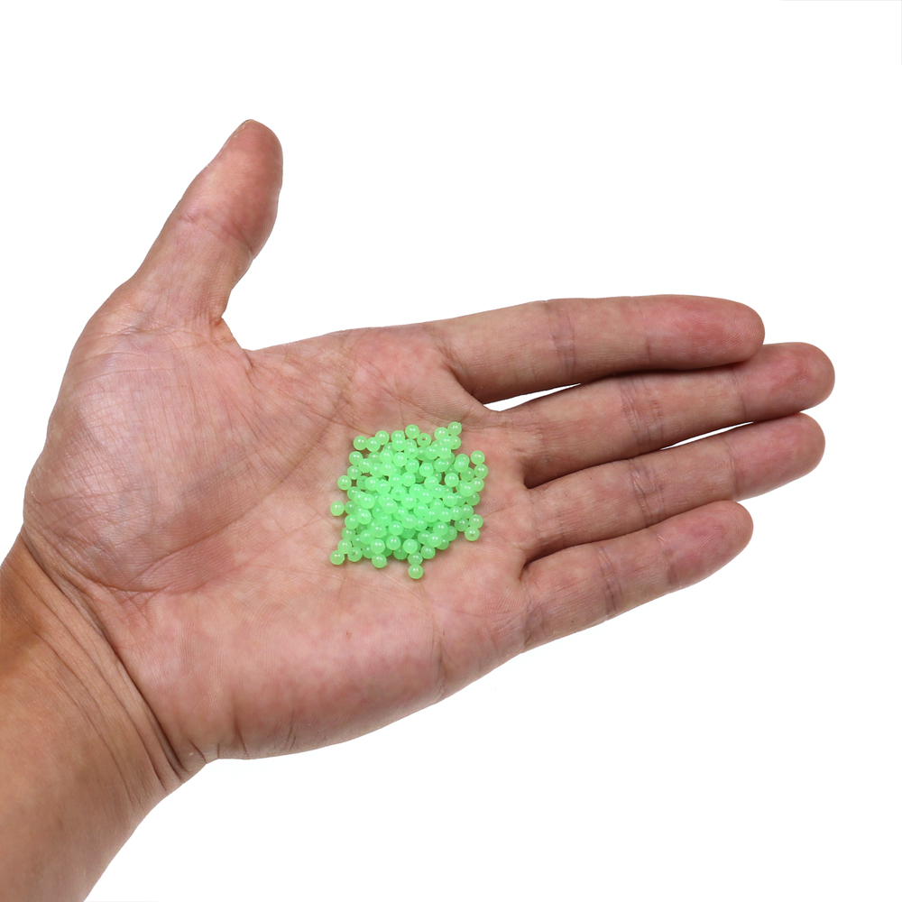 Bimoo 200PCS/Box Soft Glow Bea - مراجعة Fishing Hook Treble وسعره