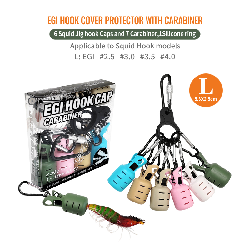 New Squid Jig Bait Protector K - مراجعة Fishing Hook Jig وسعره