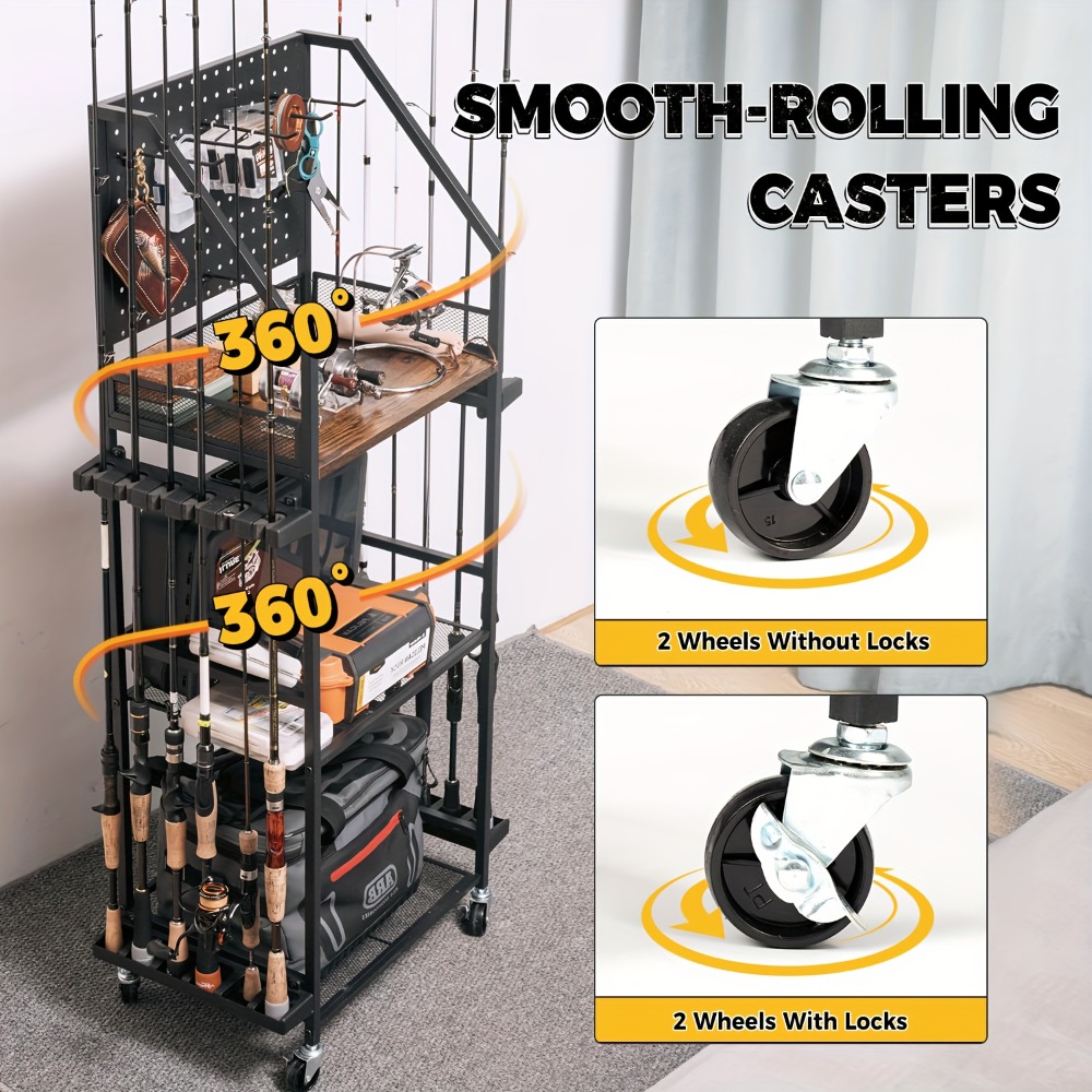 Fishing Rod Holders for Garage - مراجعة Fishing Hook Box وسعره