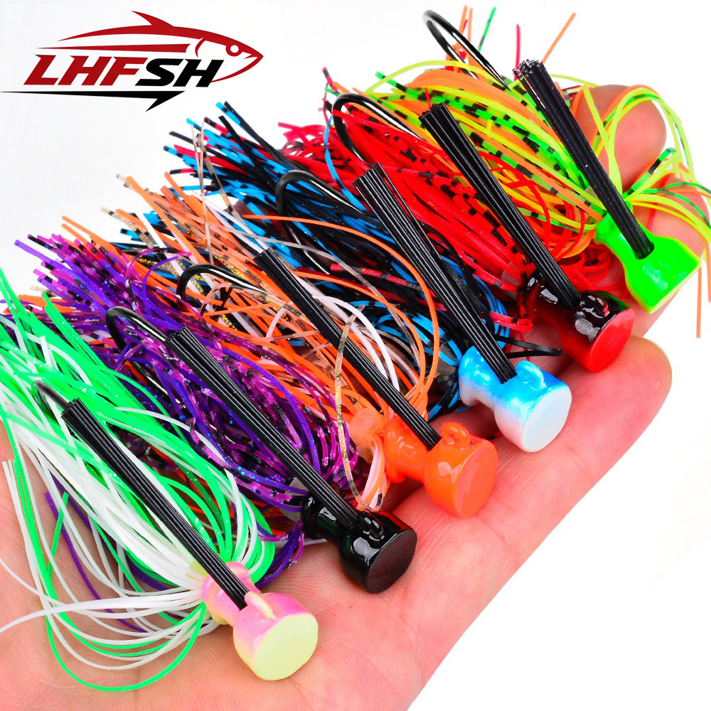 7G 10G 14G Jig Hook Fishing Lu - مراجعة Fishing Hook Weedless وسعره