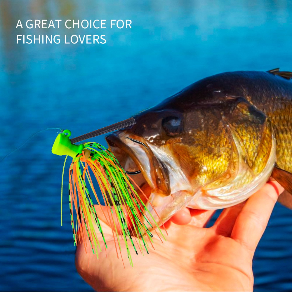 7G 10G 14G Jig Hook Fishing Lu - مراجعة Fishing Hook Weedless وسعره