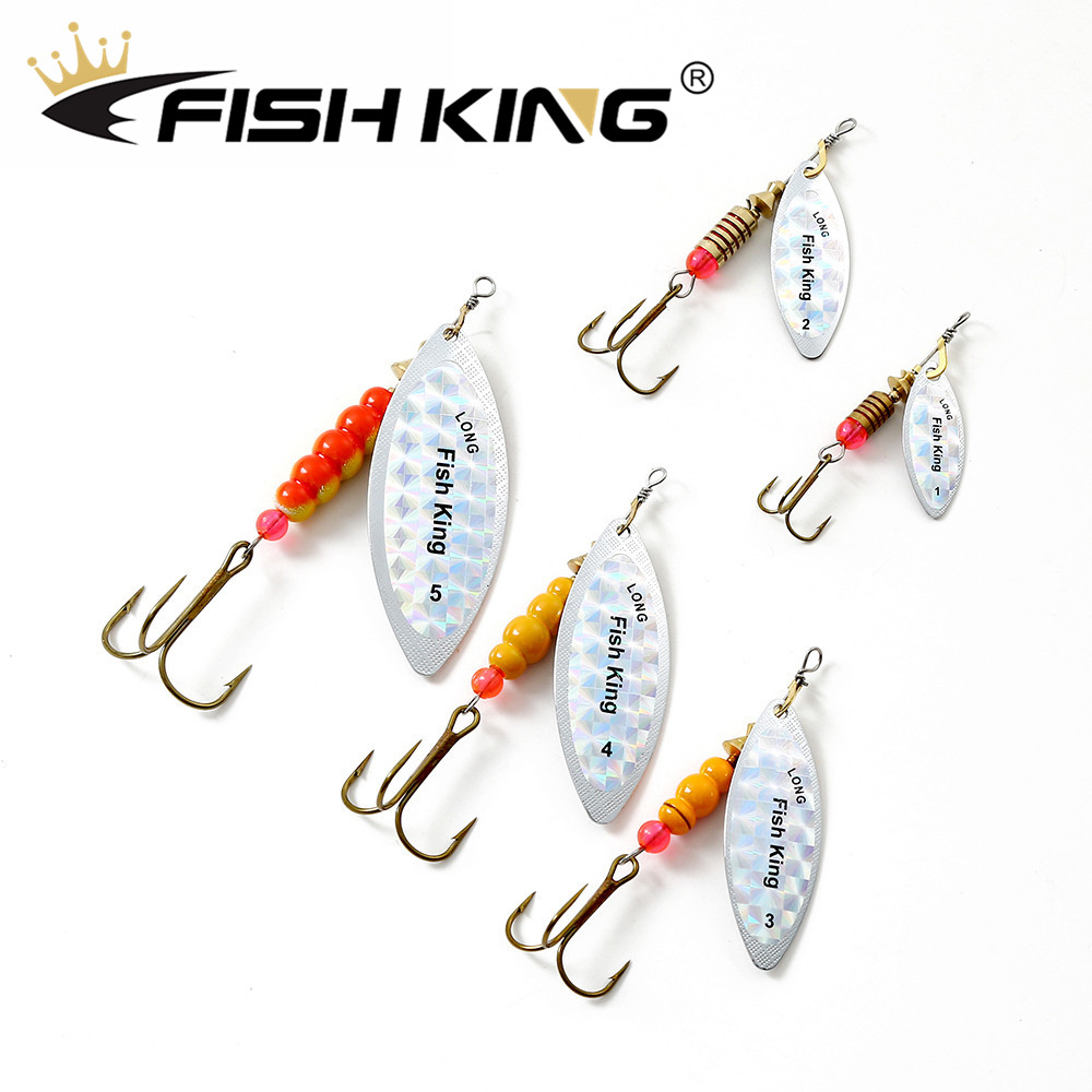 FISH KING 1pcs Metal Fishing L - مراجعة Fishing Hook Treble وسعره