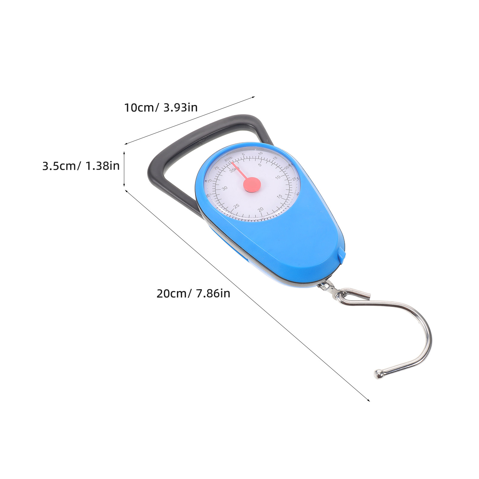 Portable Spring Scale 20Kg 44L - مراجعة Fishing Hook وسعره